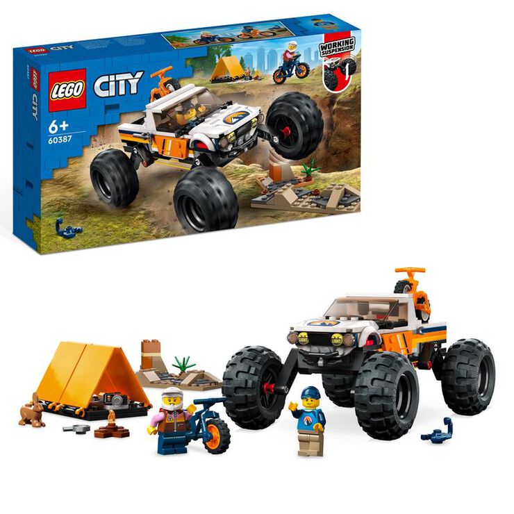 LEGO® City Todoterreno 4x4 Aventurero 60387