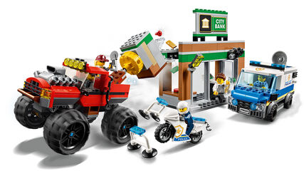 LEGO® City Police Policía: Atraco del Monster Truck 60245