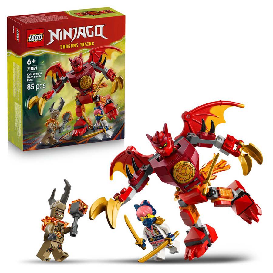 LEGO&reg; Ninjago Pack de Combat: Meca Drac de Kai 71851