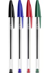Bolígrafs Bic Cristal assortit 8+2u