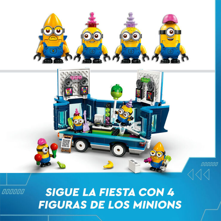 LEGO® Minions Autobús de Festa Musical dels Minions 75581