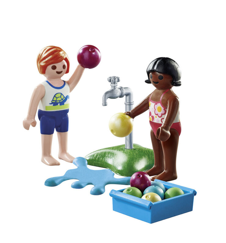 Playmobil Special Plus Niños con globos de agua 71166