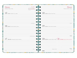 Agenda Finocam You Setmana Vista Horitzontal 2027 Castell&agrave; Blanc