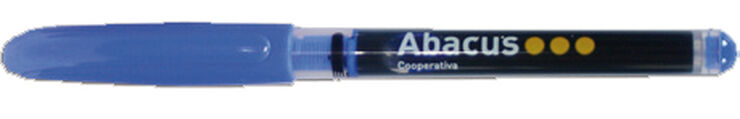 Bolígraf Ròl·ler Abacus blau 10u