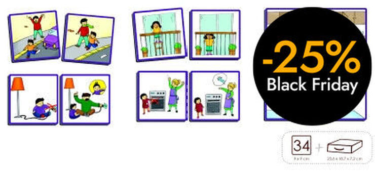 Joc d'associació Akros Les bones maneres Seguretat