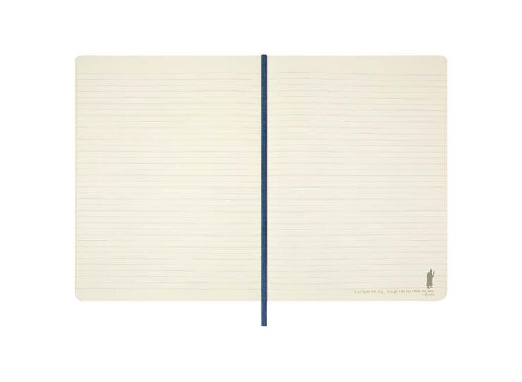 Libreta Moleskine tapa blanda rayada XL El Se&ntilde;or de los Anillos