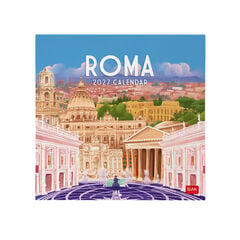 Calendario Legami 30x29 Pared Rome Multiling&uuml;e 2027