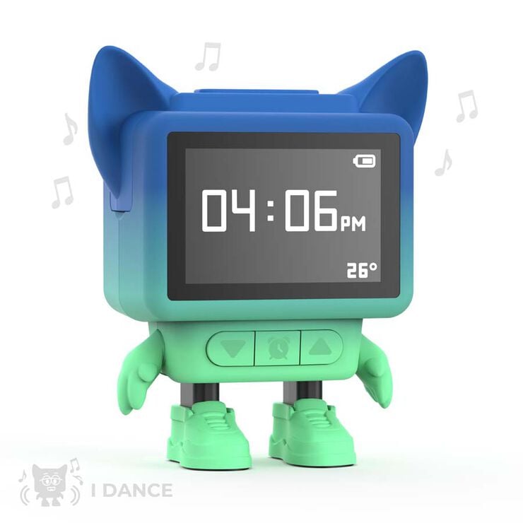 Altavoz Reloj Mob azul