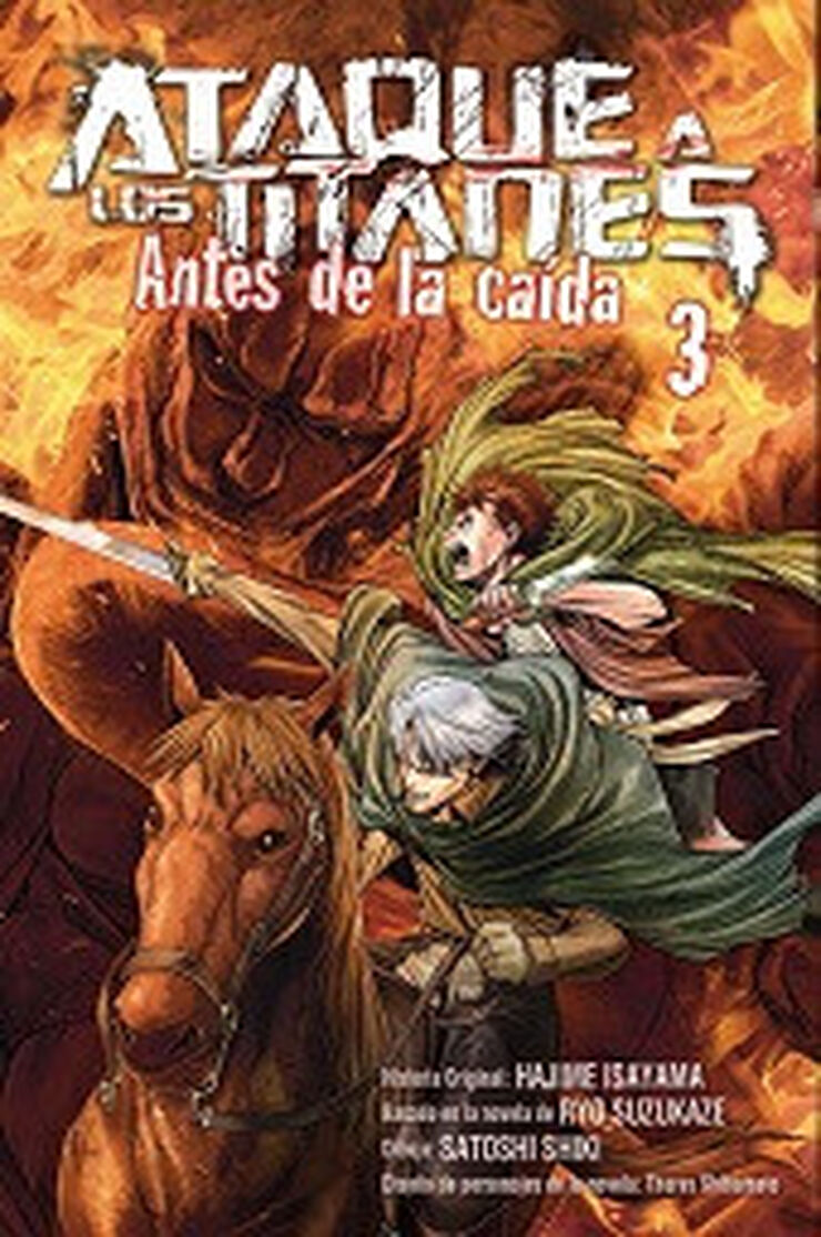 Ataque de los titanes: antes de la caída