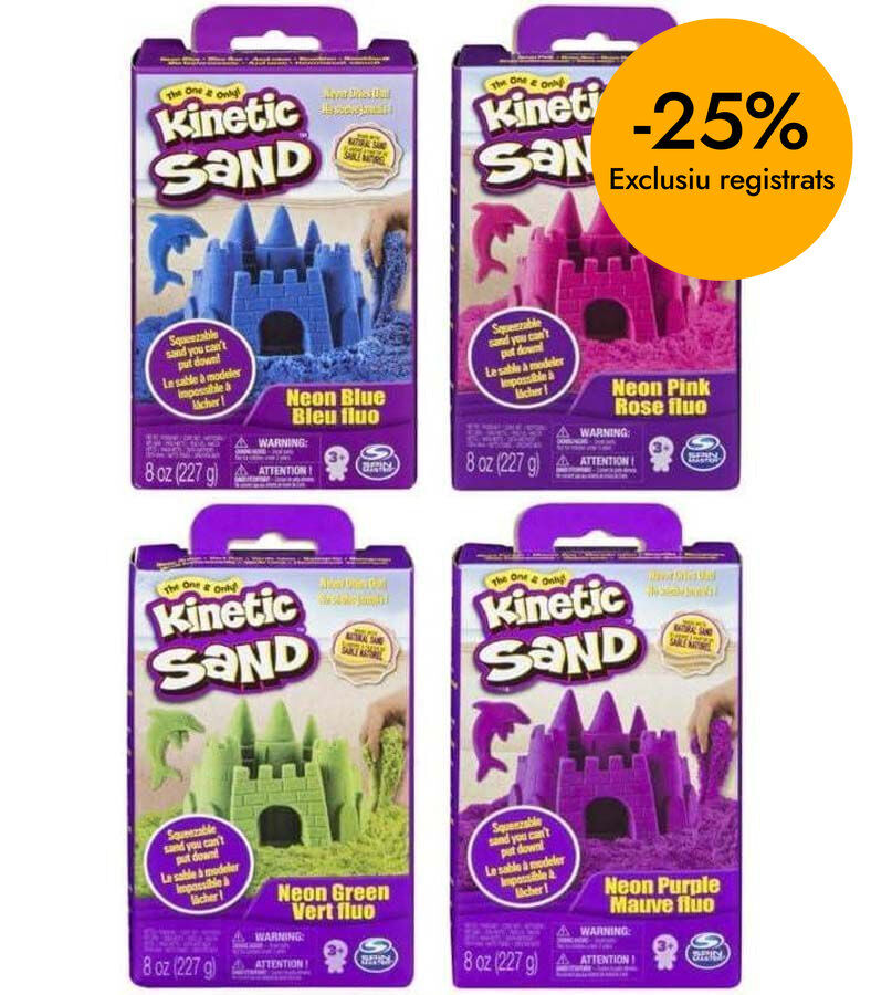 Kinetic Sand Caja Arena Surtido