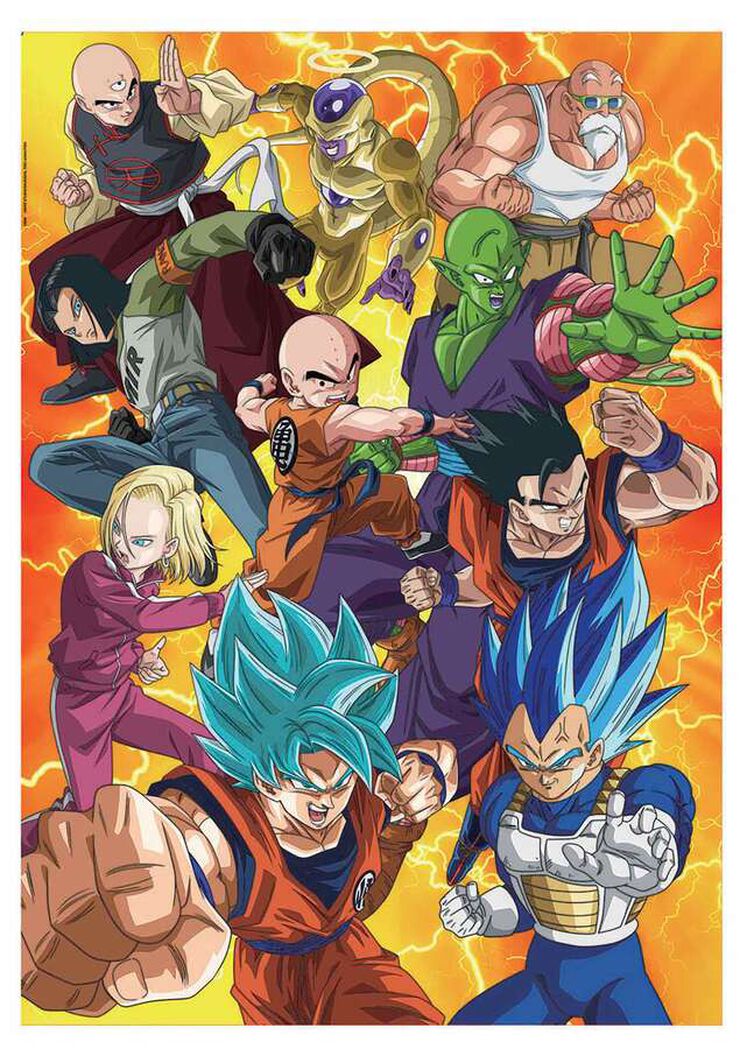 Puzle 500 piezas Dragon Ball Super