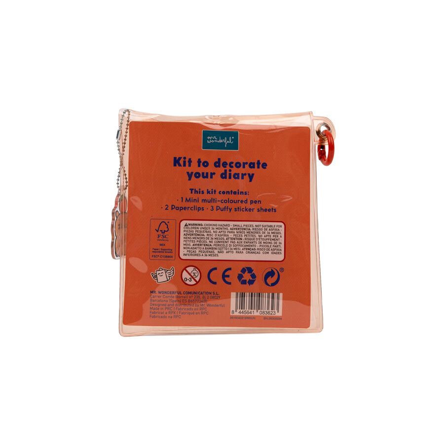 Kit per decorar la teva agenda Capybara
