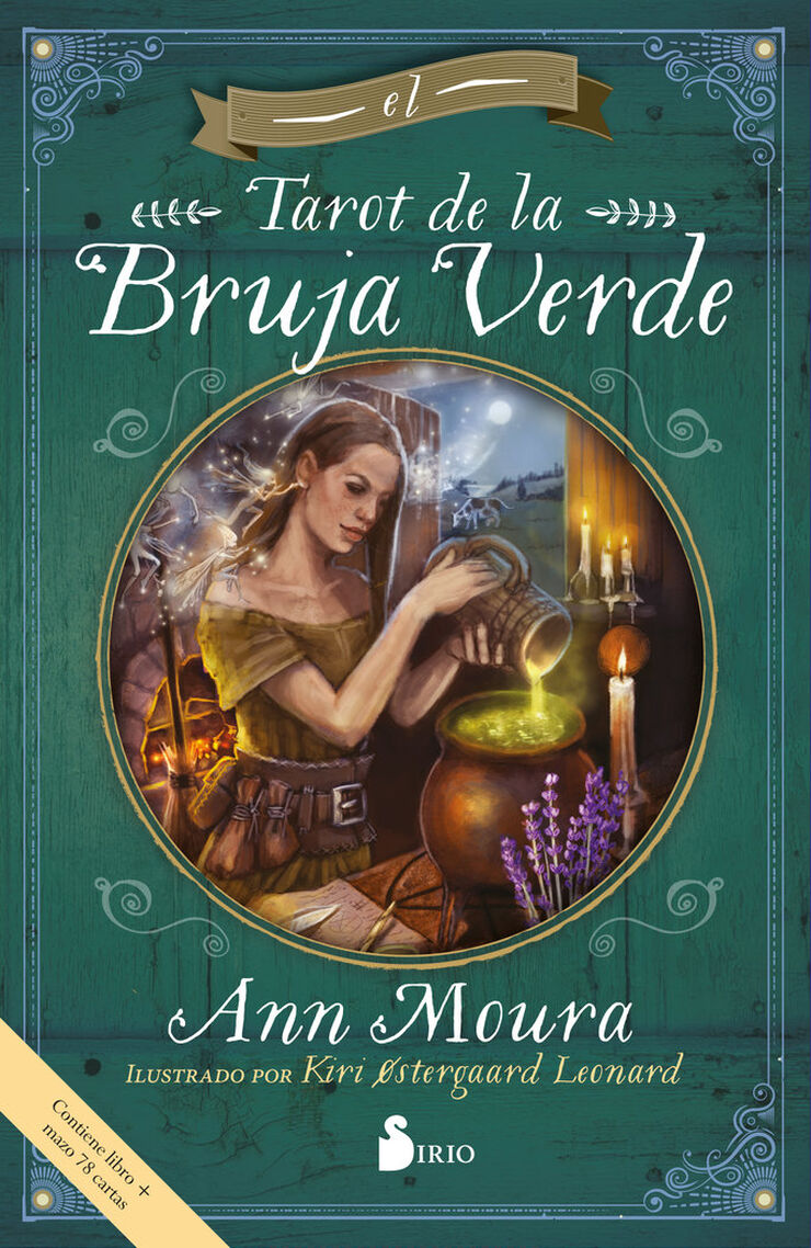 Tarot de la bruja verde (Libro+Cartas)