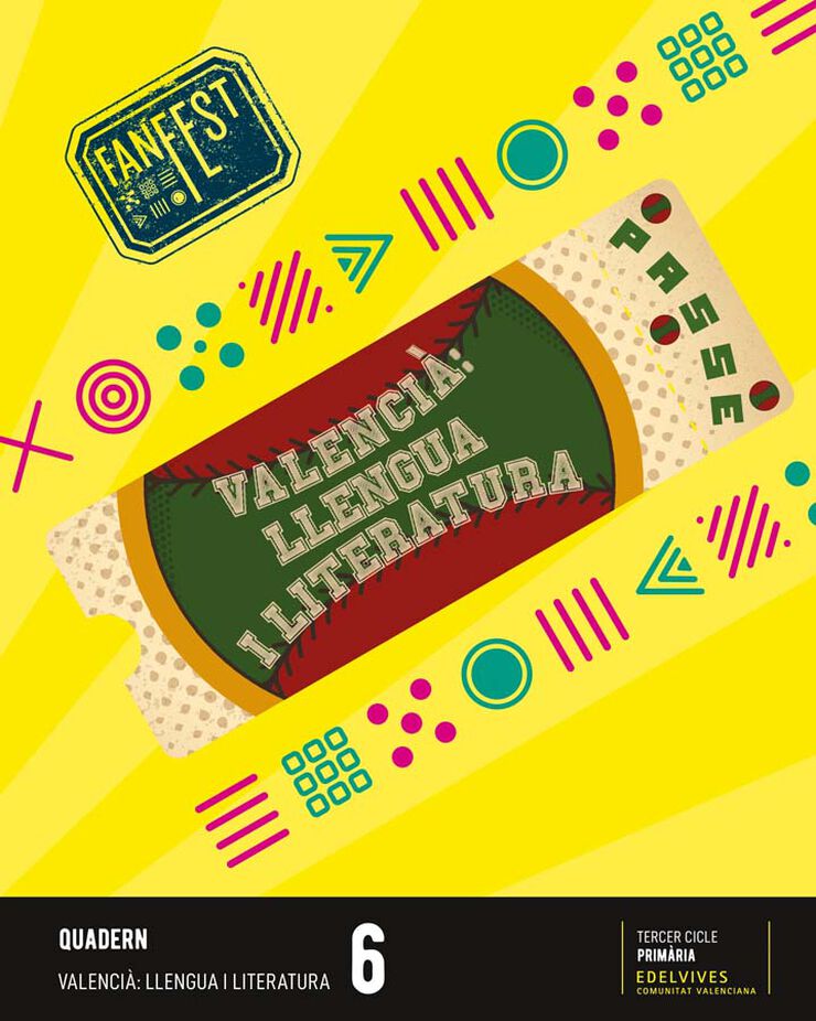 Valencià: Llengua I Literatura6É Primària. Quadern (Cv)
