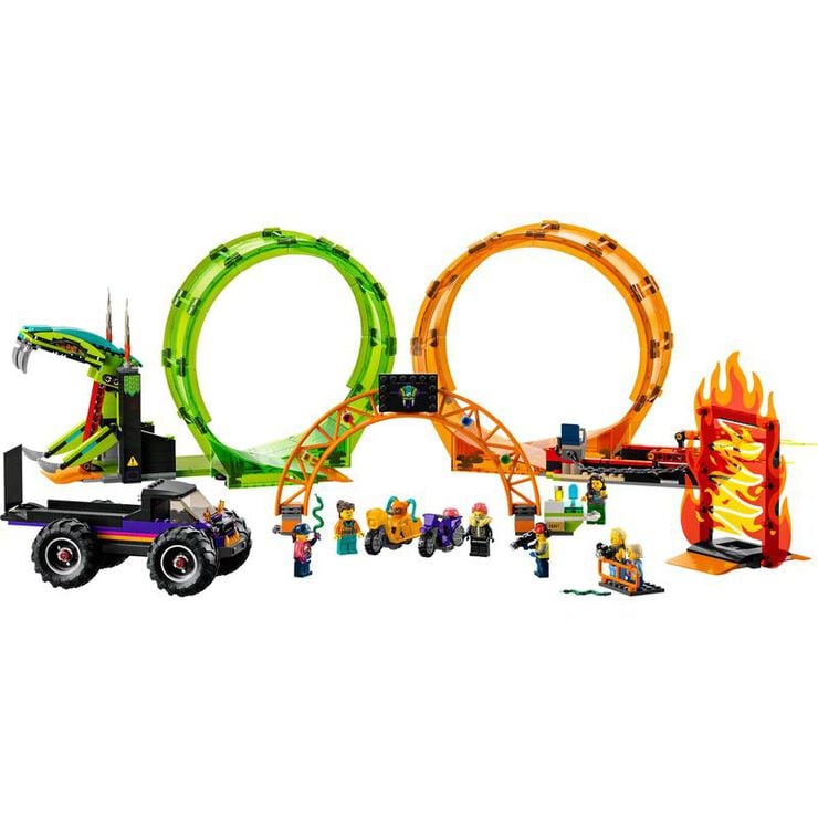 LEGO® City Stuntz Pista Acrobática con Doble Rizo 60339