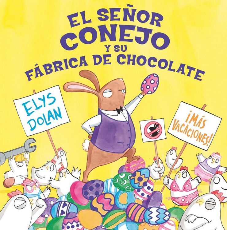 Señor conejo y la fábrica de chocolate