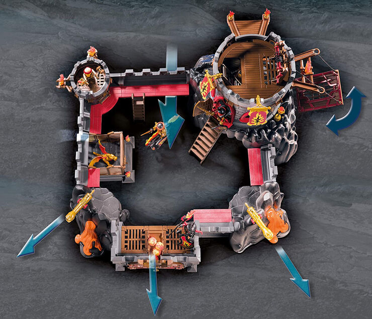 Playmobil Novelmore Fortalesa dels Bandits de Burnham 70221 Playmobil Novelmore Fortalesa dels Bandits de Burnham 70221