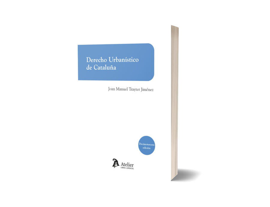 Derecho urban&iacute;stico de Catalu&ntilde;a