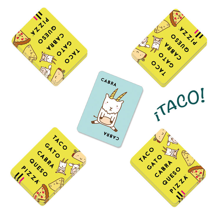 Taco, Gato, Cabra, Queso, Pizza