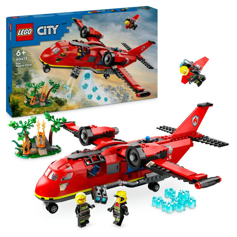 LEGO&reg; City Avi&oacute;n de Rescate de Bomberos 60413