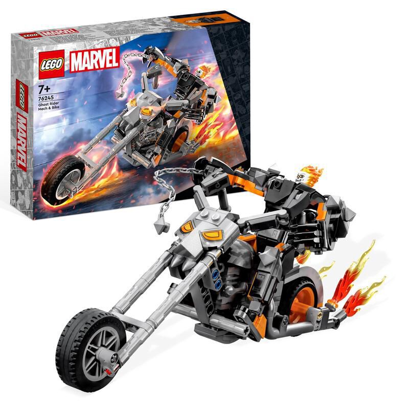 LEGO&reg; Marvel Meca y Moto del Motorista Fantasma 76245