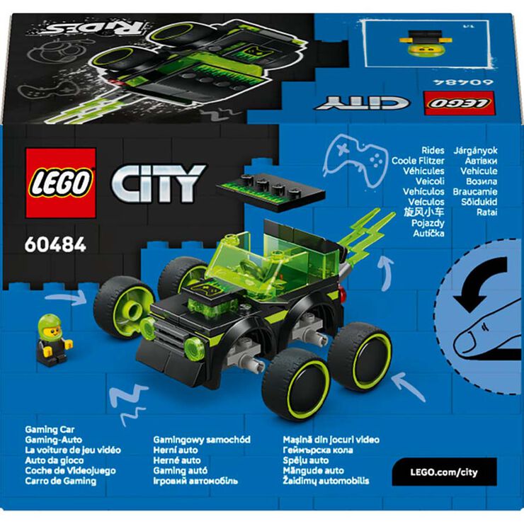 LEGO&reg; City Vehicles: Cotxe de Curses de Videojoc 60484