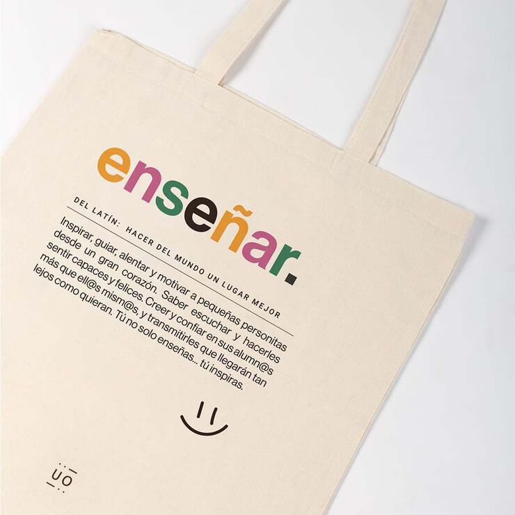 Tote bag UO ''Enseñar. Definición''