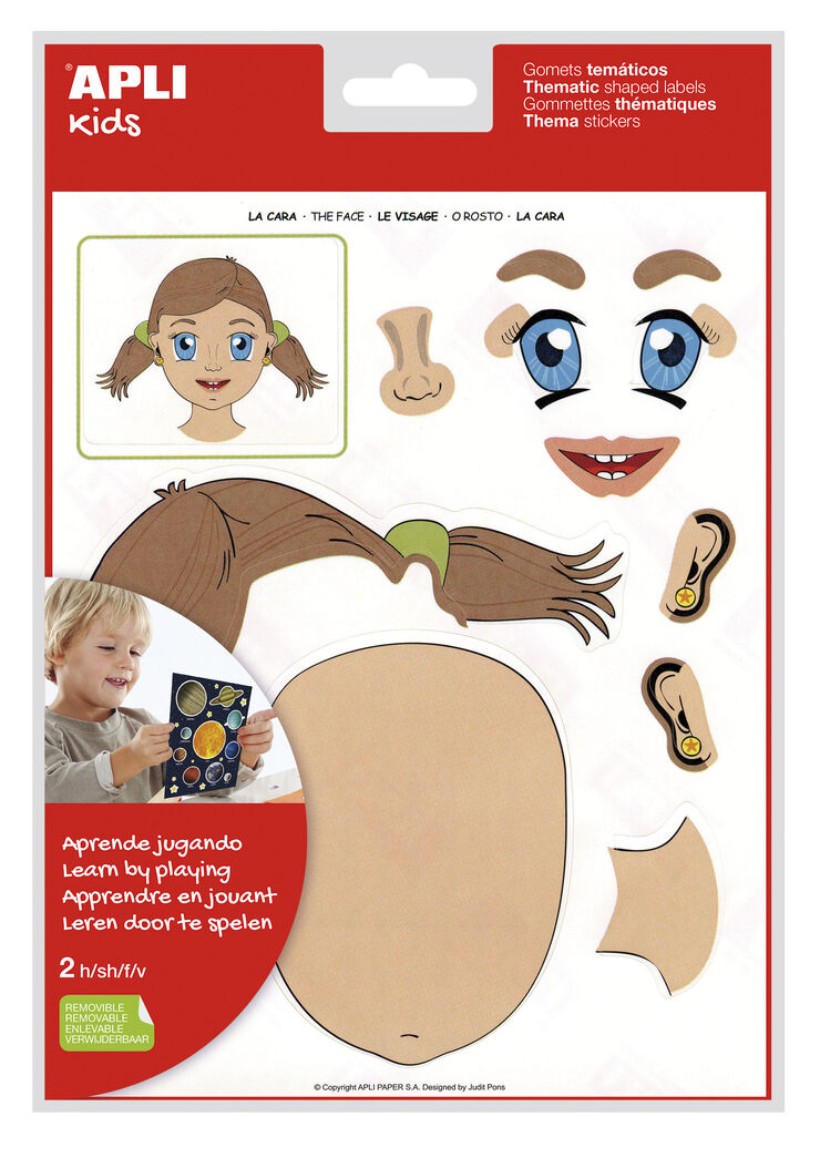 Gomets tem&agrave;tics Apli La Cara