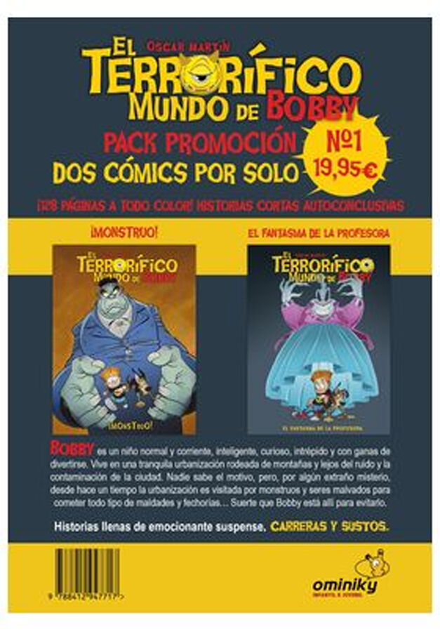 Pack 2x1 El terror&iacute;fico mundo de Bobby 01