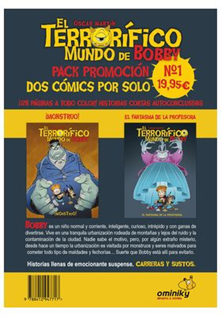 Pack 2x1 El terrorífico mundo de Bobby 01