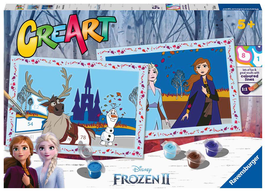 Pintar per N&uacute;meros Frozen II 2X
