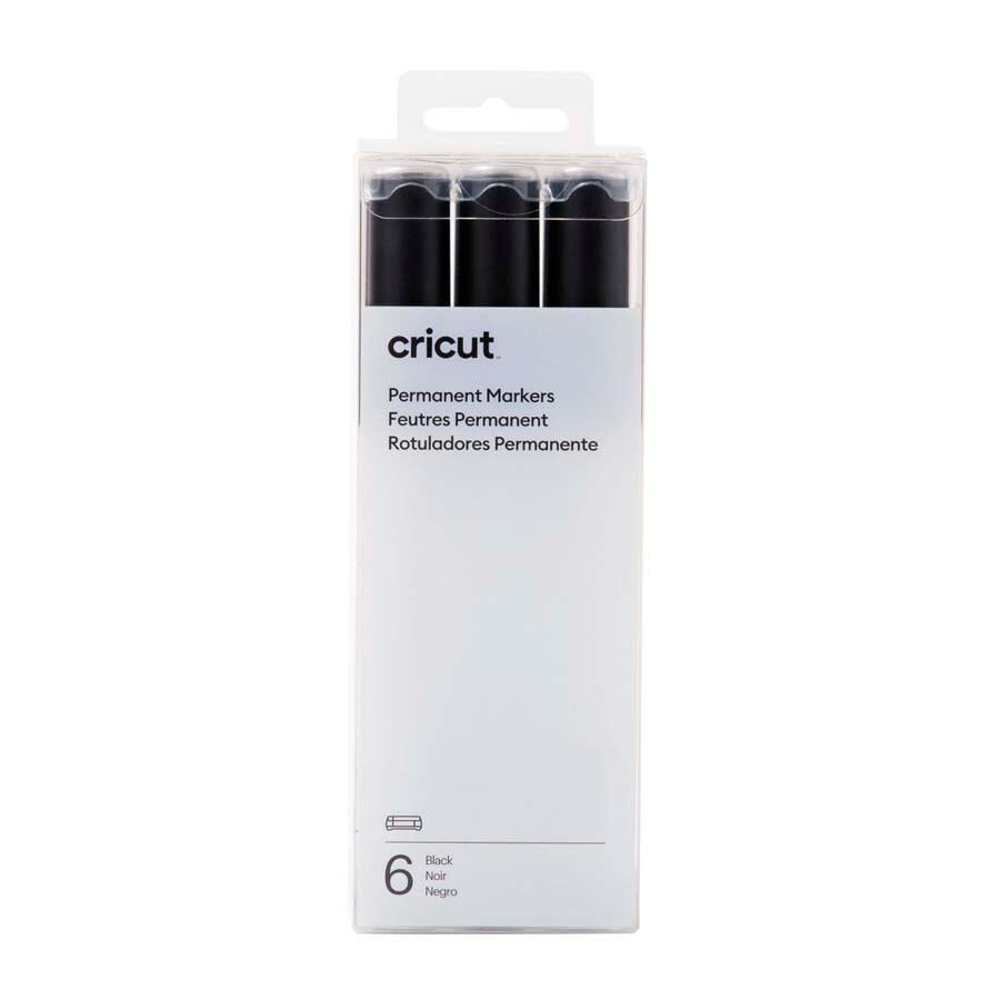 Cricut Venture Marcador Permanente negro 2,5mm 6u