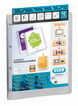 Carpeta cangur A4 llom 20 mm 4 anelles transparent