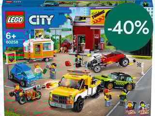 LEGO® City Nitro Wheels Taller de Tuneo 60258