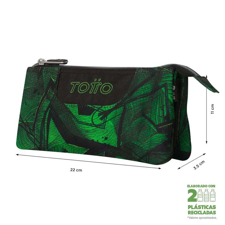 Estuche triple Totto Jhony Jungle