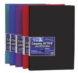 Carpeta 20 fundas A3 Office Box Supra