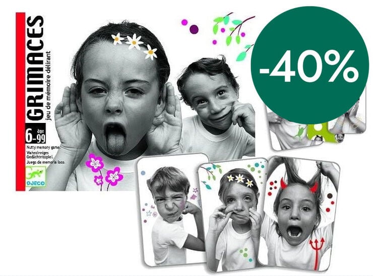 Juego de memoria Grimaces