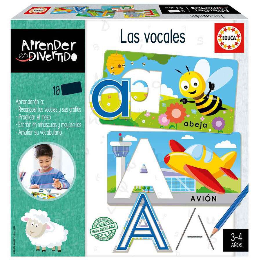 Aprender es divertido - Las vocales