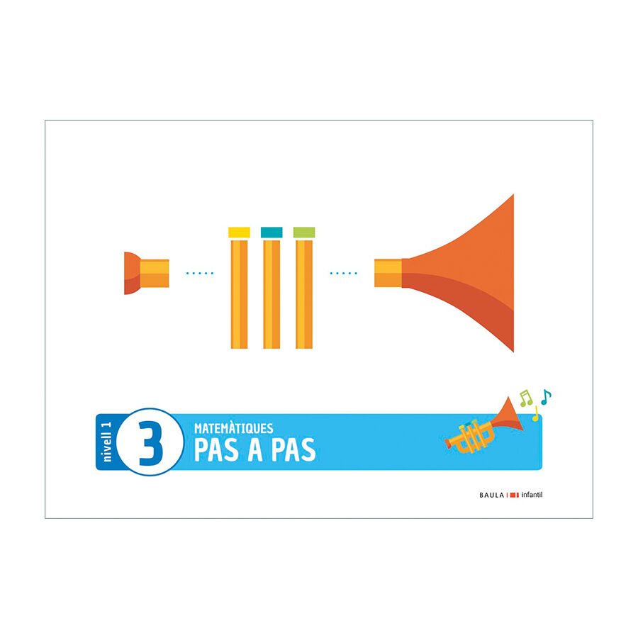 Matem&agrave;tiques Pas a pas Quadern 3 nivell 1