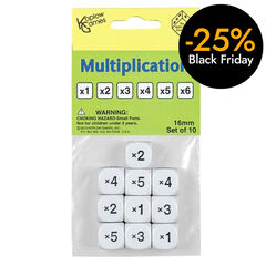 Dau 6 cares multiplicació 10 unitats