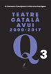 Teatre català avui 2000-2017