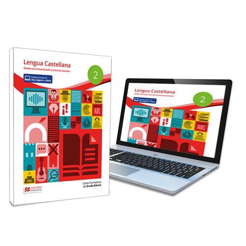 Grado B&aacute;sico Lengua 2- Libro De Texto En Formato F&iacute;sico De Lengua Castellana Y Literatura 2
