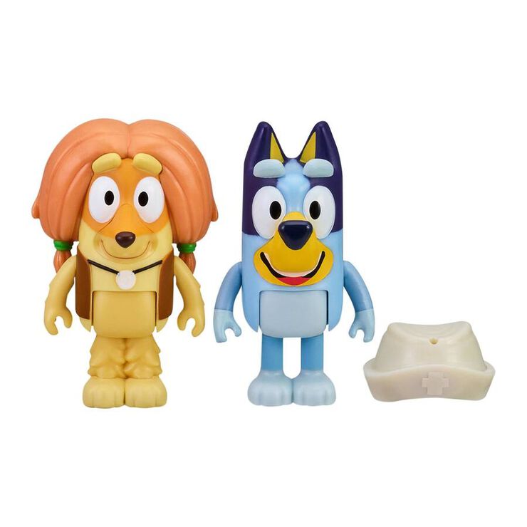 Figuras Bluey Pack 2 surtidos