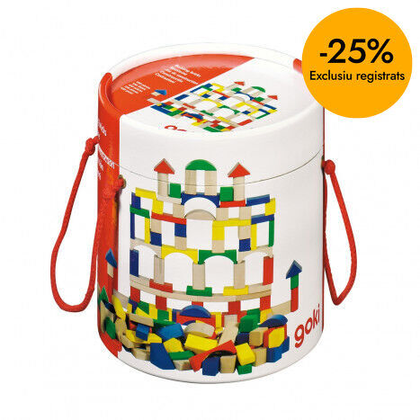 Construcci&oacute;n de madera 100 piezas