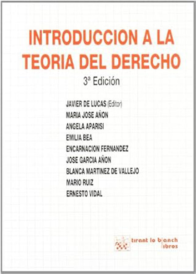 Introducci&oacute;n a la teor&iacute;a del derecho
