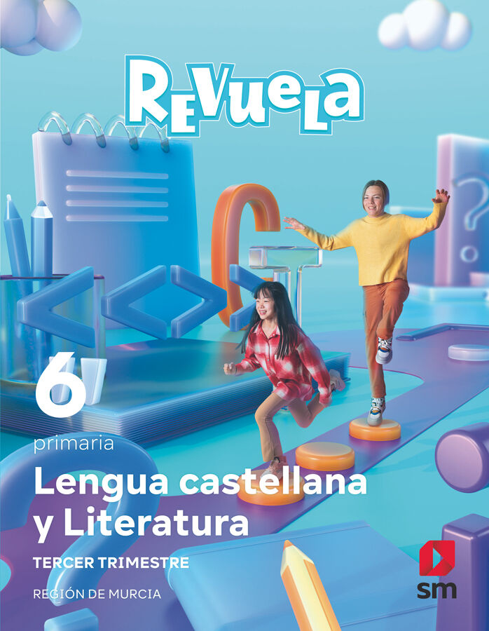 Lengua Castellana y Literatura . 6 Primaria. Trimestres. Revuela. Regi&oacute;n de Murcia