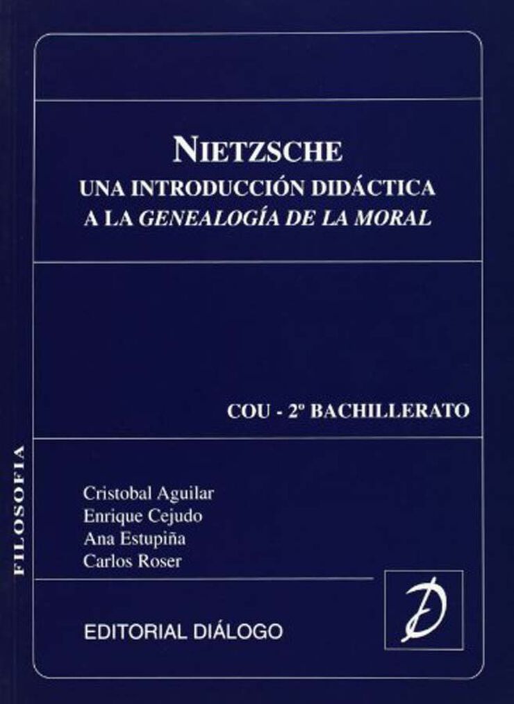 DIALOGO NIETZSCHE Genealogía de la moral Diálogo 9788492270408