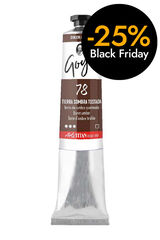 Pintura al óleo Goya 20ml hombra tostado