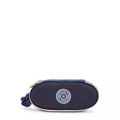 Estuche Kipling Oval Duobox Blue Tan Block