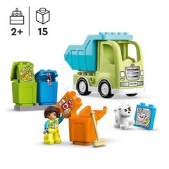 LEGO® DUPLO Camió de Reciclatge de la Brossa 10987